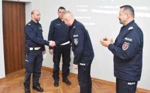 Gratulacje od Komendanta Powiatowego Policji w Piszu