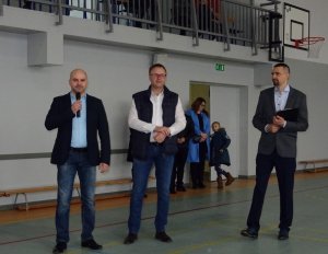 Komendant KPP Pisz i Burmistrz Rucianego-Nidy