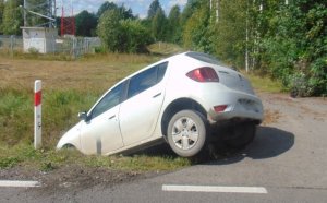 Zdarzenie drogowe na trasie Pisz-Orzysz