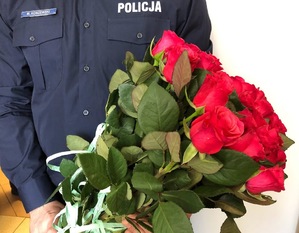 Spotkanie z okazji Dnia Kobiet w Komendzie Powiatowej Policji w Piszu.