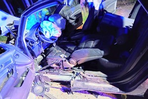 Wypadek na trasie Pisz-Turośl