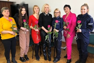 Dzień Kobiet w piskiej komendzie