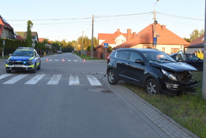 Kolizja z udziałem BMW i Kia