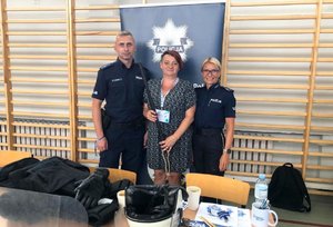 Policjanci na tragach pracy
