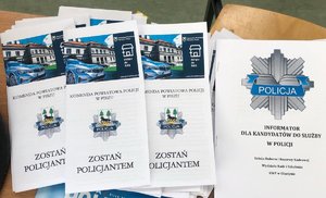 Policjanci na tragach pracy