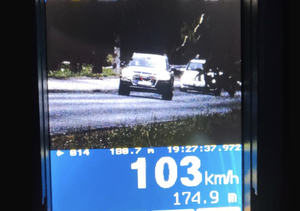 Pomiar prędkości audi