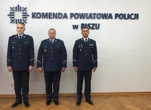 I Zastępca Komendanta Powiatowego Policji w Piszu- podinsp. Artur Kurpiewski