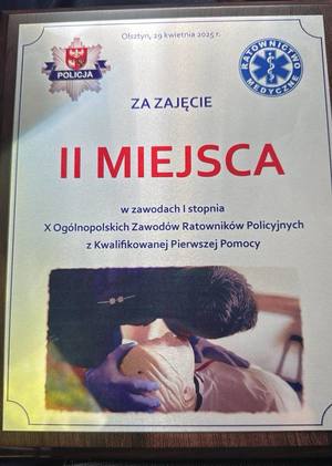 II miejsce piskiej drużyny