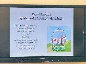 Spotkania z uczniami i rodzicami w SP Skarżyn