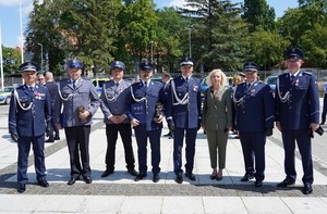 Wyróżnieni policjanci z KPP Pisz