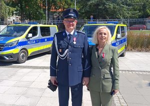 Wyróżnieni policjanci z KPP Pisz