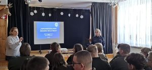 Spotkanie z uczniami Zespołu Szkół Leśnych w Rucianem-Nidzie