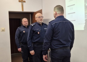Odprawa roczna w KPP Pisz