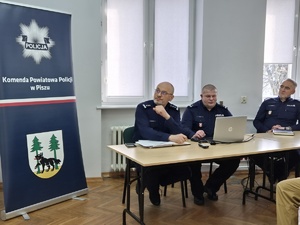 Odprawa roczna w KPP Pisz