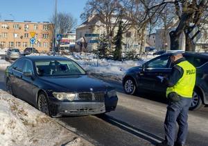 Wypadek na ul. Warszawskiej w Piszu