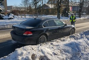 Wypadek na ul. Warszawskiej w Piszu