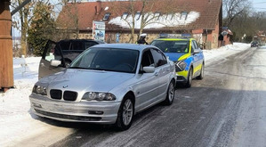 Kontrole drogowe na drogach dojazdowych do jeziora Śniardwy