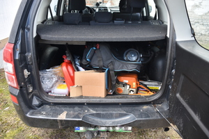 Zabezpieczone skradzione Suzuki