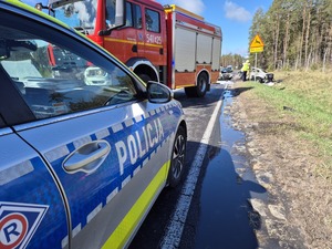 Wypadek na trasie Pisz-Ruciane-Nida