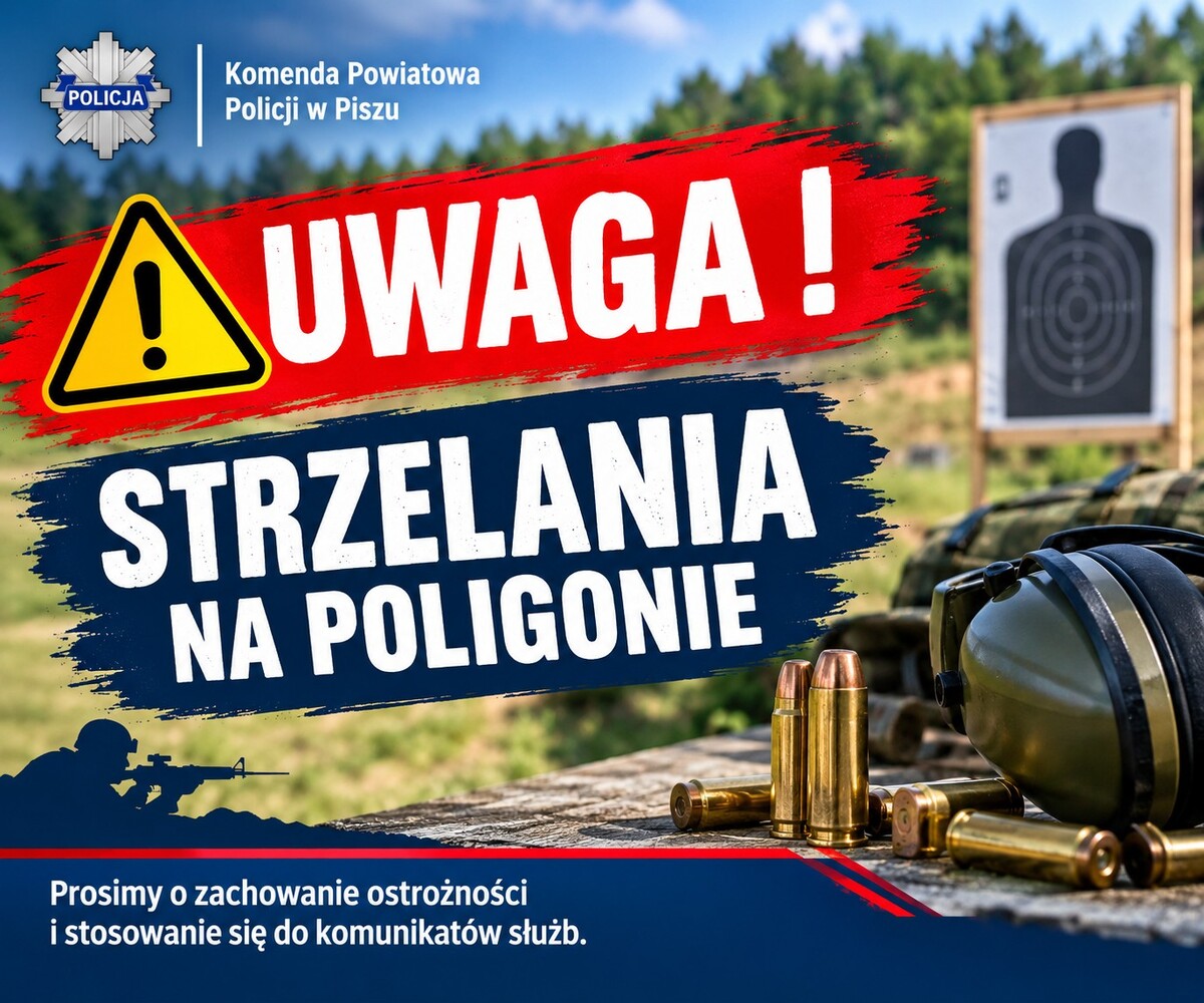 Strzelania na poligonie w Orzyszu od października
