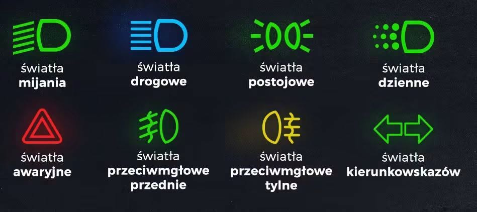 Policja przypomina o zasadach korzystania z oświetlenia pojazdów